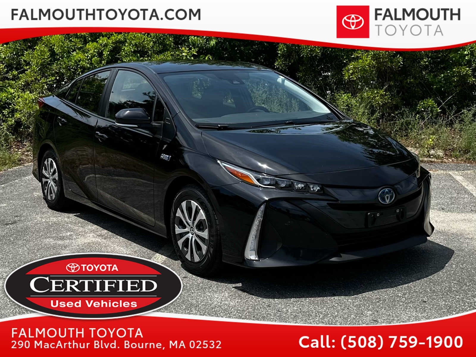 Certified Pre-Owned 2021 Toyota Prius Prime XLE - Falmouth Toyota of Bourne, MA - Cape Cod