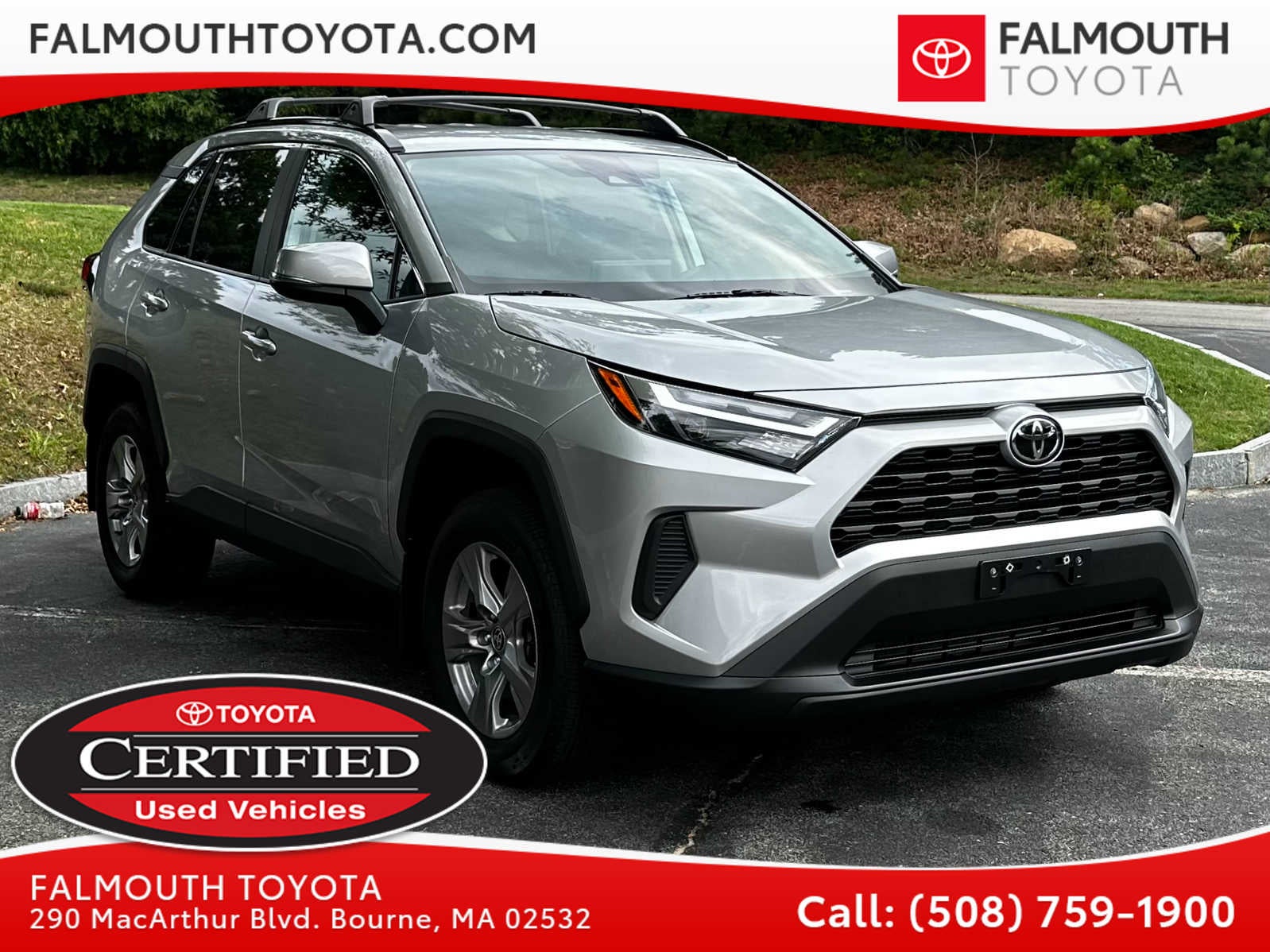 Certified Pre-Owned 2022 Toyota RAV4 XLE AWD - Falmouth Toyota of Bourne, MA - Cape Cod