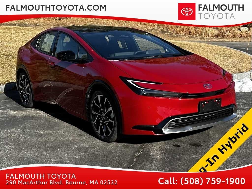 New 2024 Toyota Prius Prime XSE Plug-In Hybrid Lease Special at Falmouth Toyota - Bourne, MA - Cape Cod Dealership