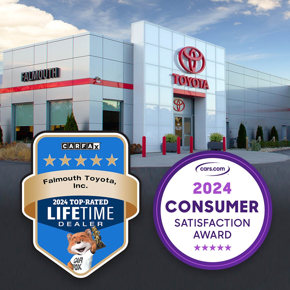 Falmouth Toyota Dealer & Service Department 2024 Awards